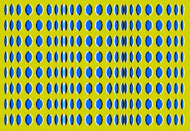 static motion illusion