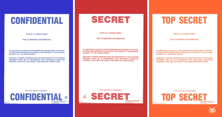 This Is The Difference Between Confidential Secret And Top Secret 