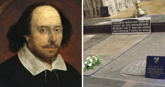 The Mysterious Curse On Shakespeare's Grave That Scientists Carefully 