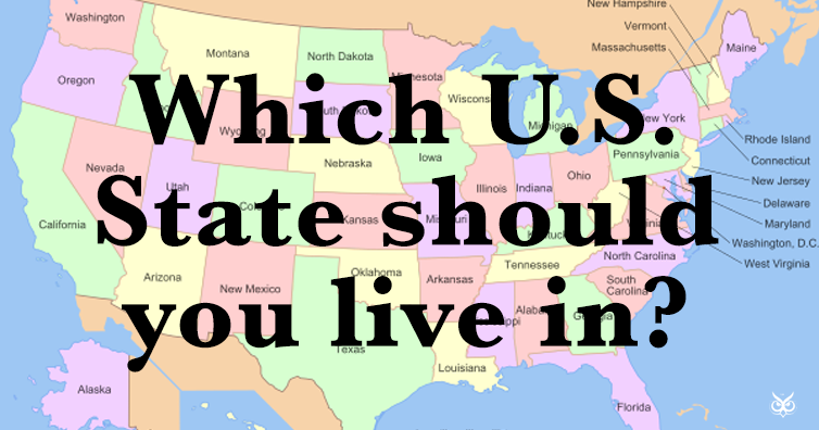 QUIZ: Which U.S. State Should You Live In? - I'm A Useless Info Junkie