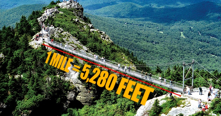 The Simple Reason Why A Mile Is Exactly 5 280 Feet I M A Useless Info Junkie