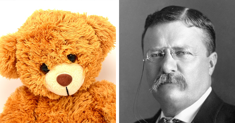 teddy bear named after american president